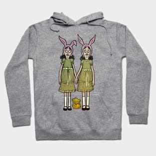 Louise Bobs Burger The Shining parody horror design Hoodie